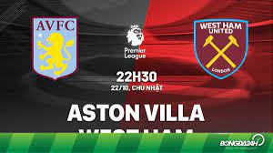 Aston Villa vs West Ham United – Soi kèo bóng 22h30 22/10/2023 – Ngoại hạng Anh