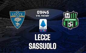 Lecce vs Sassuolo – Soi kèo bóng 01h45 07/10/2023 – VĐQG Italia