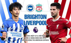 Brighton & Hove Albion vs Liverpool – Soi kèo bóng 20h00 08/10/2023 – Ngoại hạng Anh