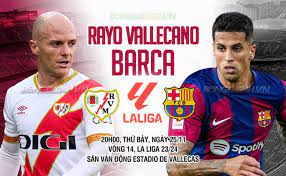 Rayo Vallecano vs Barcelona – Soi kèo bóng 20h00 25/11/2023 – VĐQG Tây Ban Nha