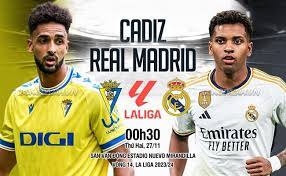 Cádiz vs Real Madrid – Soi kèo bóng 00h30 27/11/2023 – VĐQG Tây Ban Nha