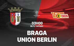 Braga vs Union Berlin – Nhận định kèo bóng đá 03h00 30/11/2023 – Champions League