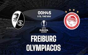 SC Freiburg vs Olympiacos – Soi kèo bóng 00h45 01/12/2023 – UEFA Europa League