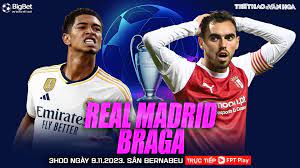 Real Madrid vs Braga – Nhận định kèo bóng đá 03h00 09/11/2023 – Champions league