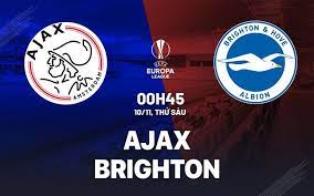 Ajax vs Brighton & Hove Albion – Soi kèo bóng 00h45 10/11/2023 – UEFA Europa League