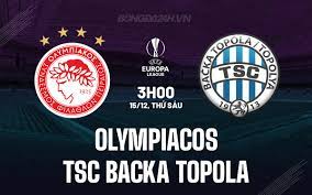 Olympiacos Piraeus vs TSC – Nhận định kèo bóng đá 03h00 15/12/2023 – Europa League