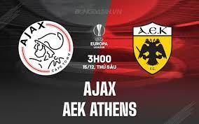 Ajax vs AEK Athens – Soi kèo bóng 03h00 15/12/2023 – UEFA Europa League