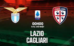 Lazio vs Cagliari – Nhận định kèo bóng đá 00h00 03/12/2023 – VĐQG Italia