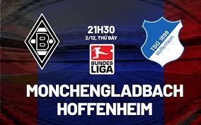 Borussia Mönchengladbach vs TSG Hoffenheim – Soi kèo bóng 21h30 02/12/2023 – VĐQG Đức