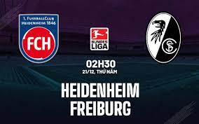 1. FC Heidenheim vs SC Freiburg – Soi kèo bóng 02h30 21/12/2023 – VĐQG Đức