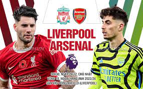 Liverpool vs Arsenal – Soi kèo bóng 00h30 24/12/2023 – Ngoại hạng Anh