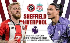 Sheffield United vs Liverpool – Soi kèo bóng 02h30 07/12/2023 – Ngoại hạng Anh