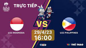 U22 Indonesia vs U22 Philippines – Nhận định kèo bóng đá 16h00 29/04/2023 – Sea Game 32