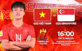 U22 Singapore vs U22 Việt Nam – Nhận định kèo bóng đá 16h00 03/05/2023 – SEA GAMES 32