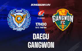 Daegu vs Gangwon – Nhận định kèo bóng đá 17h00 11/07/2023 – VĐQG Hàn Quốc