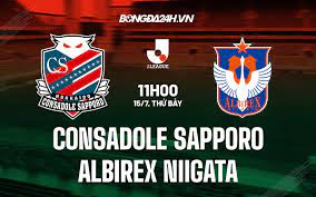  Consadole Sapporo vs Albirex Niigata– Nhận định kèo bóng đá 11h00 15/07/2023 – VĐQG Nhật Bản