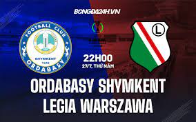 Ordabasy vs Legia – Nhận định kèo bóng đá 22h00 27/07/2023 – Europa Conference League