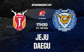 Jeju Utd vs Daegu – Nhận định kèo bóng đá 17h30 07/7/2023 – VĐQG Hàn Quốc