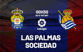 Las Palmas vs Real Sociedad – Soi kèo bóng 00h30 26/08/2023 – VĐQG Tây Ban Nha