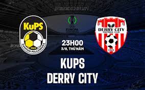 KuPS vs Derry City – Nhận định kèo bóng đá 23h00 03/08/2023 – Europa Conference League