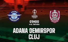 Adana Demirspor vs CFR Cluj – Nhận định kèo bóng đá 01h00 04/08/2023 – Europa Conference League