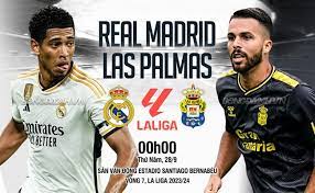 Real Madrid vs Las Palmas – Soi kèo bóng 00h00 28/09/2023 – VĐQG Tây Ban Nha