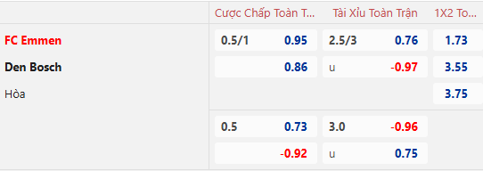 Nhận định, soi kèo Emmen vs Den Bosch, 2h00 ngày 21/12: Chủ nhà tự tin - Ảnh 2