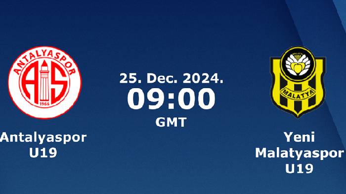 Nhận định, soi kèo U19 Antalyaspor vs U19 Yeni Malatyaspor, 16h00 ngày 25/12: Khó thắng cách biệt