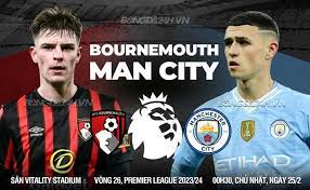 Bournemouth vs Manchester City – Soi kèo bóng 00h30 25/02/2024 – Ngoại hạng Anh