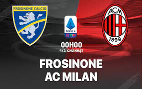 Frosinone vs Milan – Soi kèo bóng 00h00 04/02/2024 – VĐQG Italia