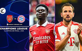 Arsenal vs Bayern Munich – Soi kèo bóng 02h00 10/04/2024 – UEFA Champions League