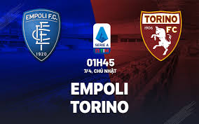 Empoli vs Torino – Soi kèo bóng 01h45 07/04/2024 – VĐQG Italia