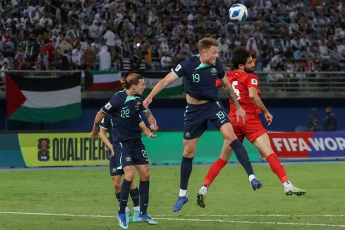 Nhận định, soi kèo Australia vs Palestine, 19h10 ngày 11/6: Kangaroo mỏi chân