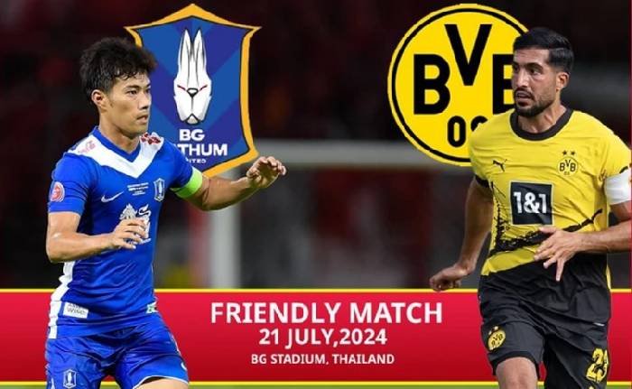 Nhận định, soi kèo BG Pathum vs Dortmund, 20h ngày 21/7: Khó hủy diệt