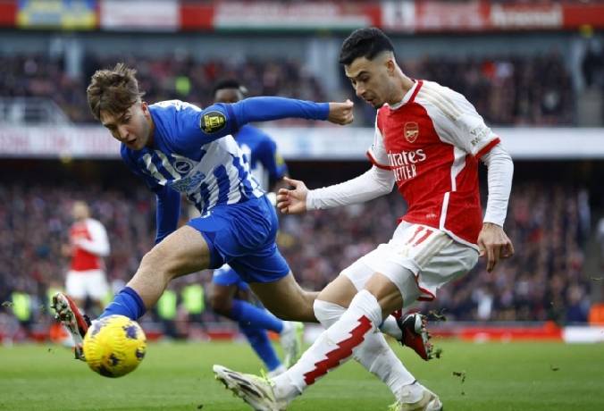 Siêu máy tính dự đoán Brighton vs Arsenal, 00h30 ngày 5/1