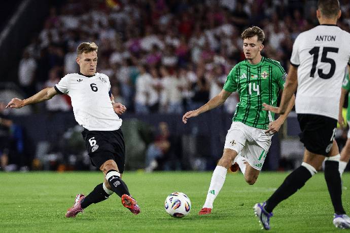 Siêu máy tính dự đoán Bắc Ireland vs Đức, 1h45 ngày 14/10
