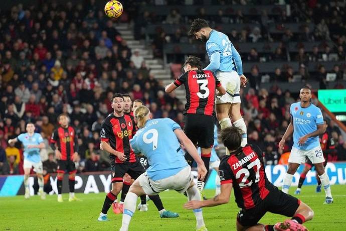 Siêu máy tính dự đoán Man City vs Bournemouth, 23h30 ngày 2/11