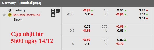 Nhận định, soi kèo Freiburg vs Dortmund, 21h30 ngày 14/12: Lỡ top 2 - Ảnh 5