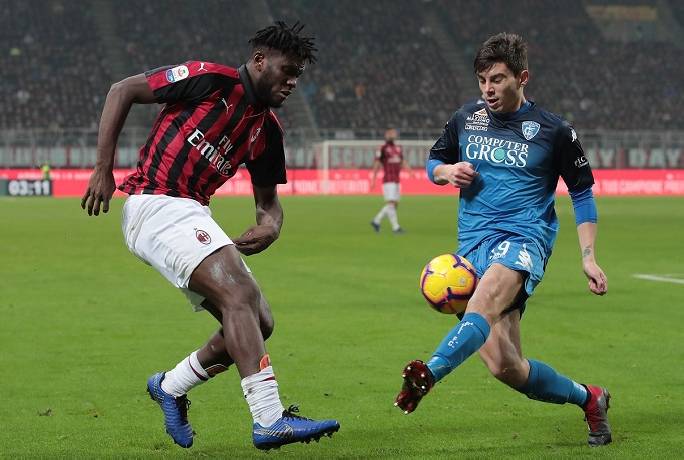 Nhận định, soi kèo Empoli vs AC Milan, 0h00 ngày 9/2: Khó cho Rossoneri