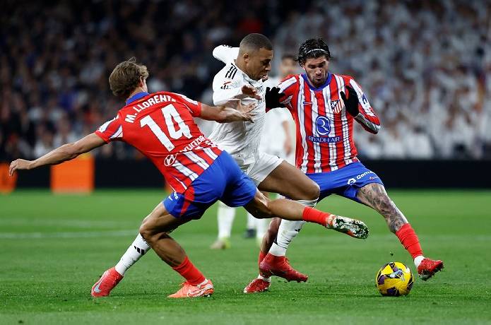 Siêu máy tính dự đoán Atletico Madrid vs Real Madrid, 3h00 ngày 13/3