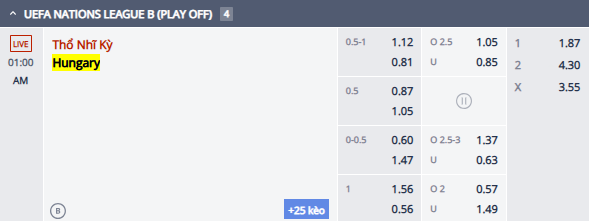 Nhận định, soi kèo Thổ Nhĩ Kỳ vs Hungary, 0h00 ngày 21/3:  Tin vào khách - Ảnh 1