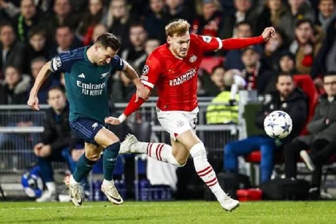 Siêu máy tính dự đoán PSV vs Arsenal, 3h00 ngày 5/3