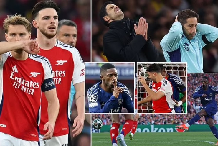 Arsenal thua đau: Báo chí "Xứ sở sương mù" trách PSG phá hoại bóng đá Anh
