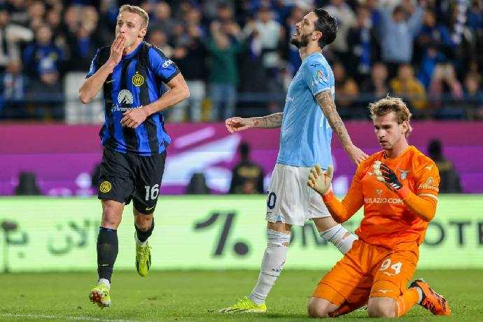 Siêu máy tính dự đoán Inter Milan vs Lazio, 1h45 ngày 19/5