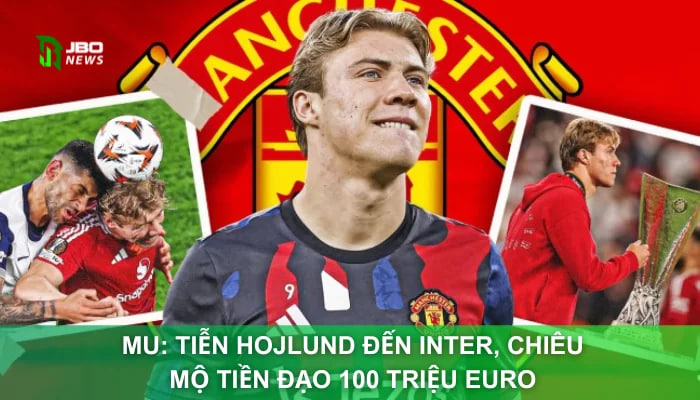 MU: Tiễn Hojlund Đến Inter, Chiêu Mộ Tiền Đạo 100 Triệu Euro