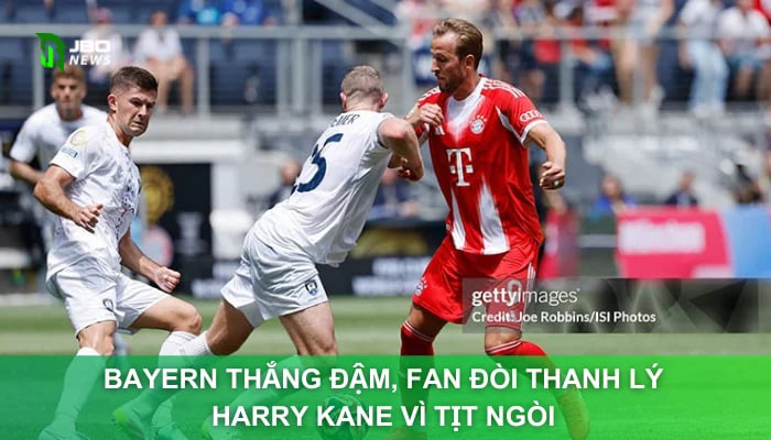Bayern Thắng Đậm, Fan Đòi Thanh Lý Harry Kane Vì Tịt Ngòi