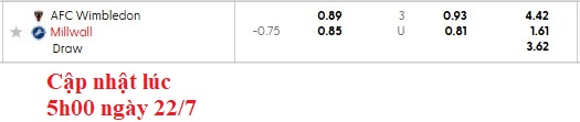 Nhận định, soi kèo Wimbledon vs Millwall, 1h30 ngày 23/7: Bất ngờ từ cửa dưới - Ảnh 4