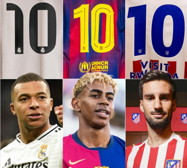 Real, Barca, Atletico đua "tam mã" và kỷ nguyên của những số 10 mới