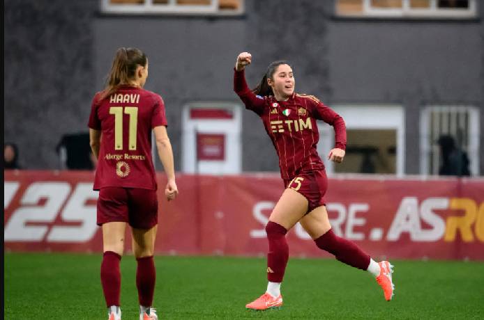 Nhận định, soi kèo Nữ AS Roma vs Nữ Aktobe, 20h00 ngày 27/8: Bầy sói thắng nhọc