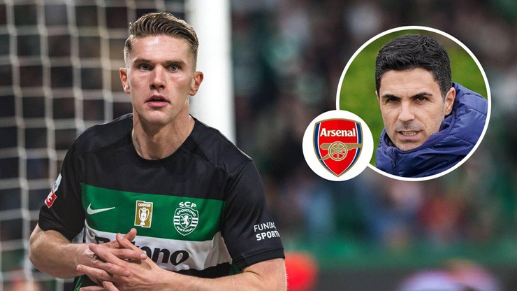 Arsenal sắp có Gyokeres 73,5 triệu euro: Mảnh ghép nâng cấp "hỏa lực" hàng công